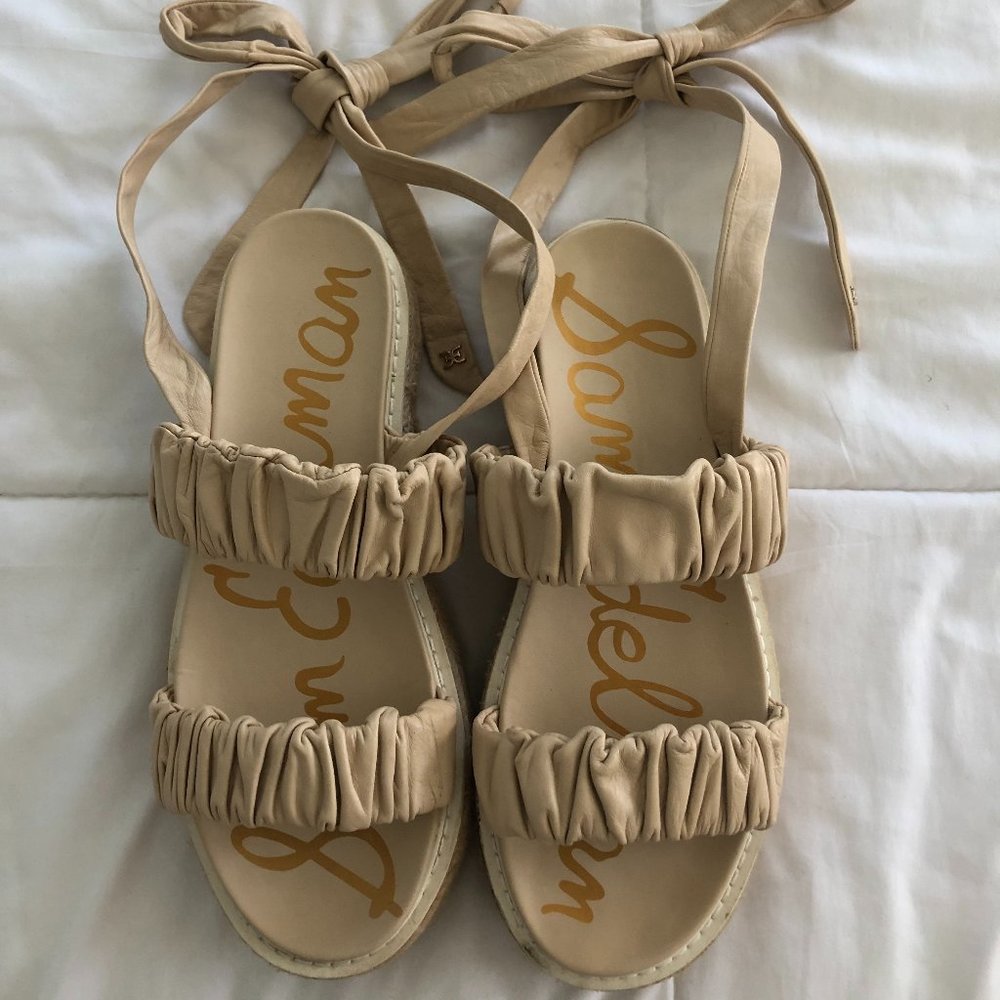 Sam Edelman Kerin Tan platform sandals